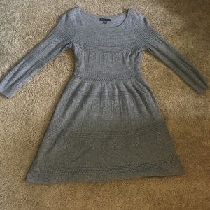⭐️American Eagle Long Sleeve Gray Sweater Dress